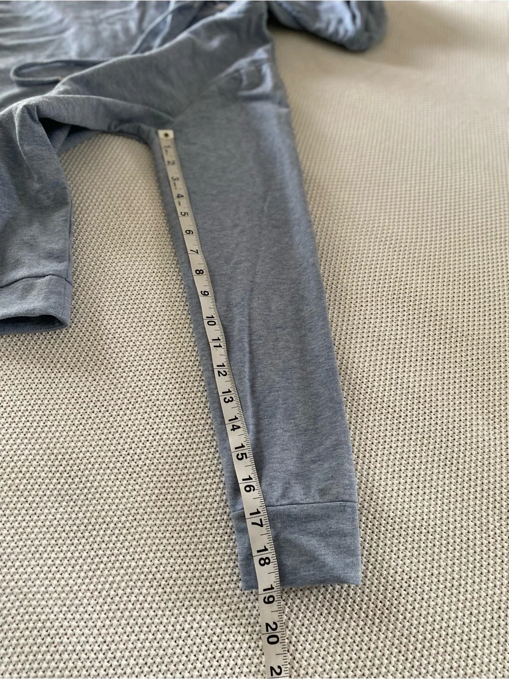 Michael Kors Blue Hooded Pullover Sweatshirt Size Small Soft Stretch